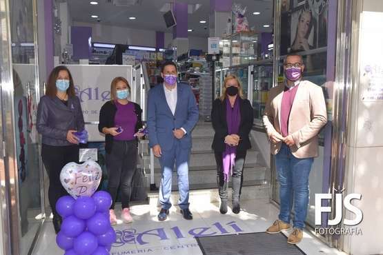 Telde visibiliza su lucha por la igualdad con acciones de sensibilización y concienciación en el 8-M/Francisco Javier Santana y TA.